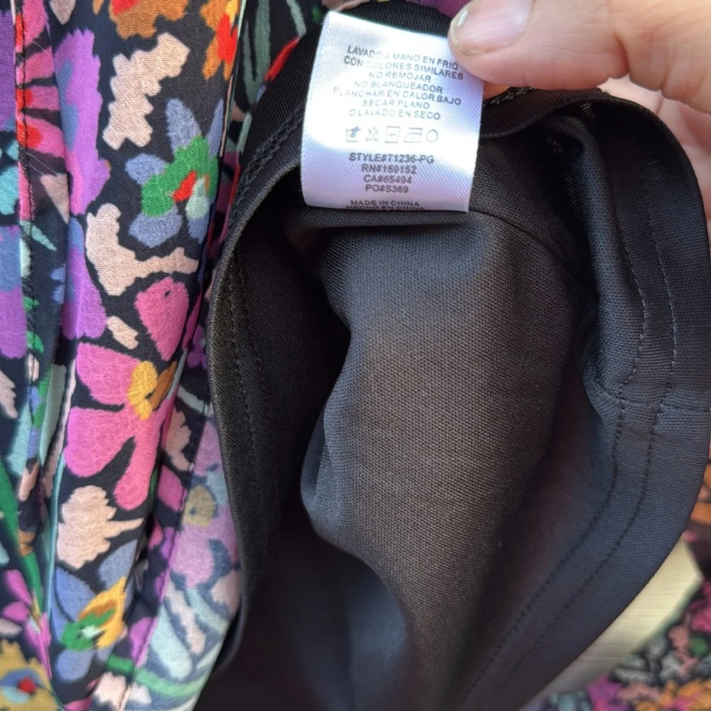 Anthropologie | BTFL-Life Floral Long Sleeve Blouse size Medium - Picture 5 of 7